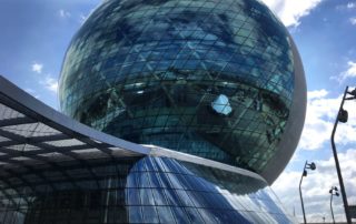 Astana Expo 2017 Sphere building -outside