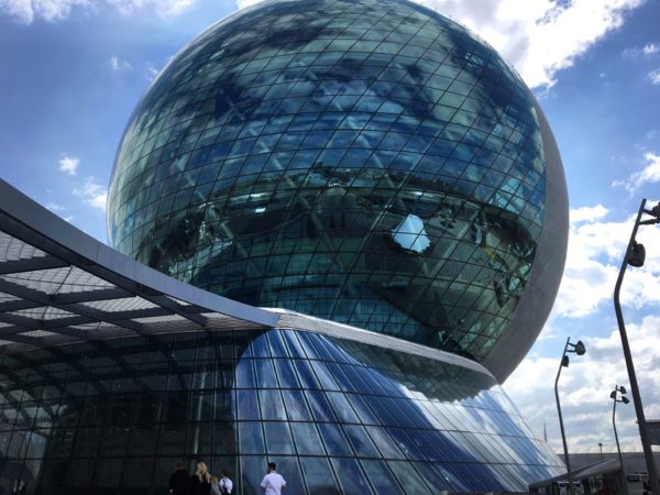 Astana Expo 2017 Sphere building -outside