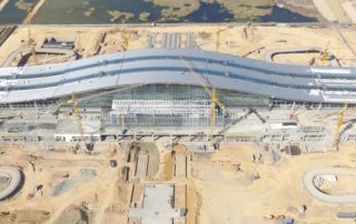 Astana New Railway Station -under construction