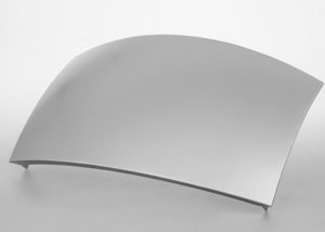 aluminum double curved panels